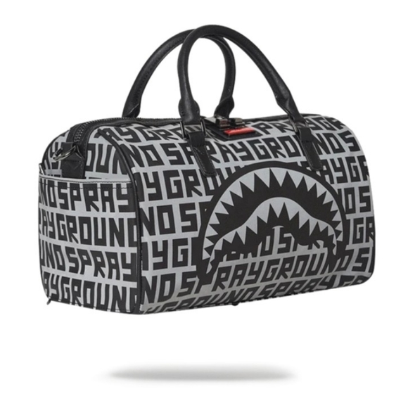 SPRAYGROUND. INFINITI 3M MINI DUFFLE in GREY - Picture 4 of 15